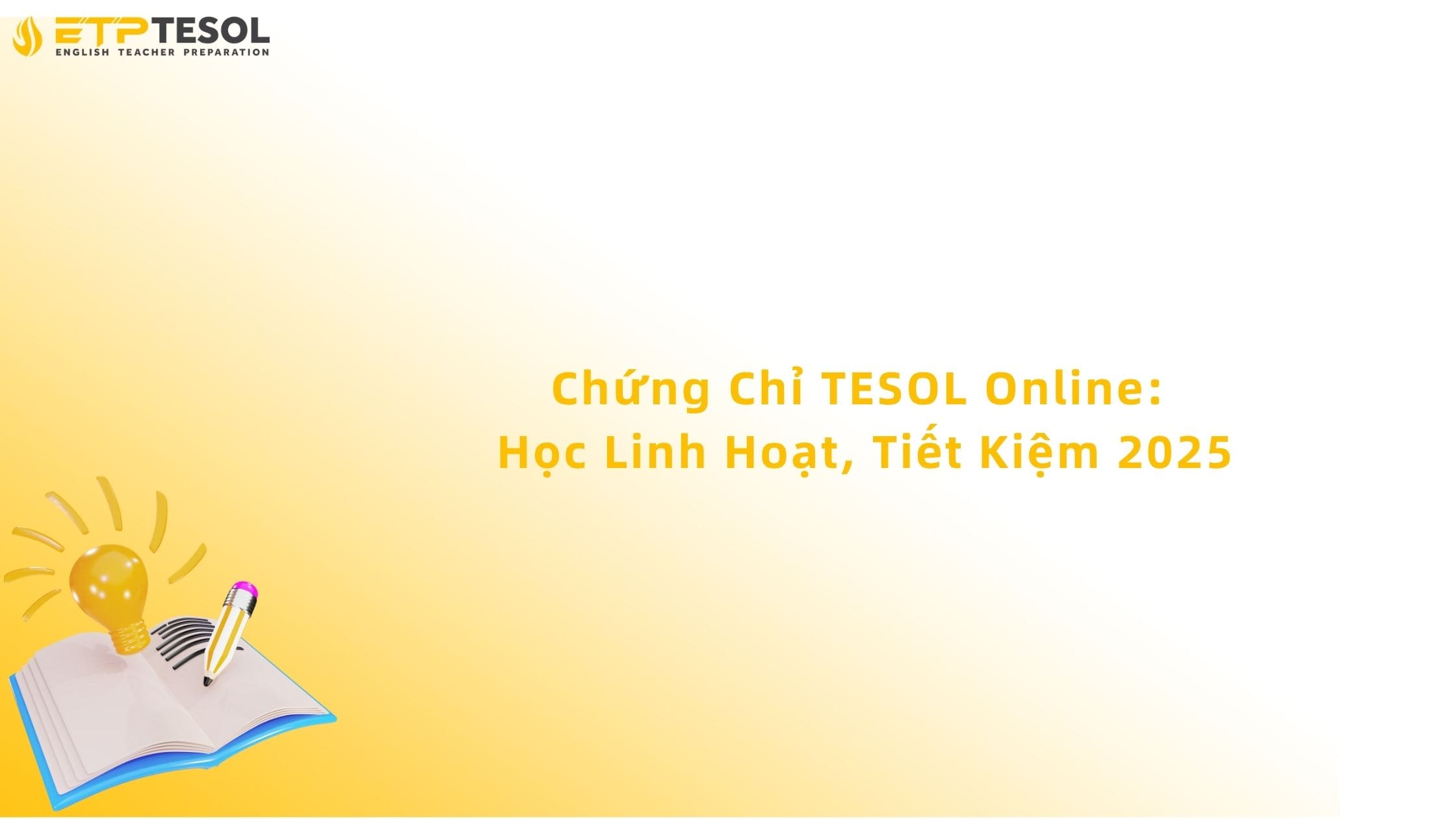 chứng chỉ tesol online