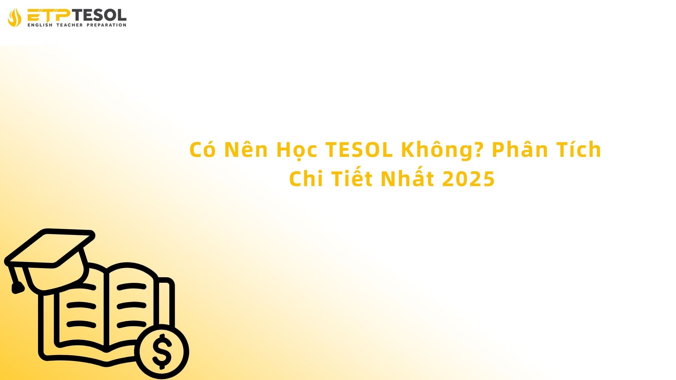 có nên học tesol không
