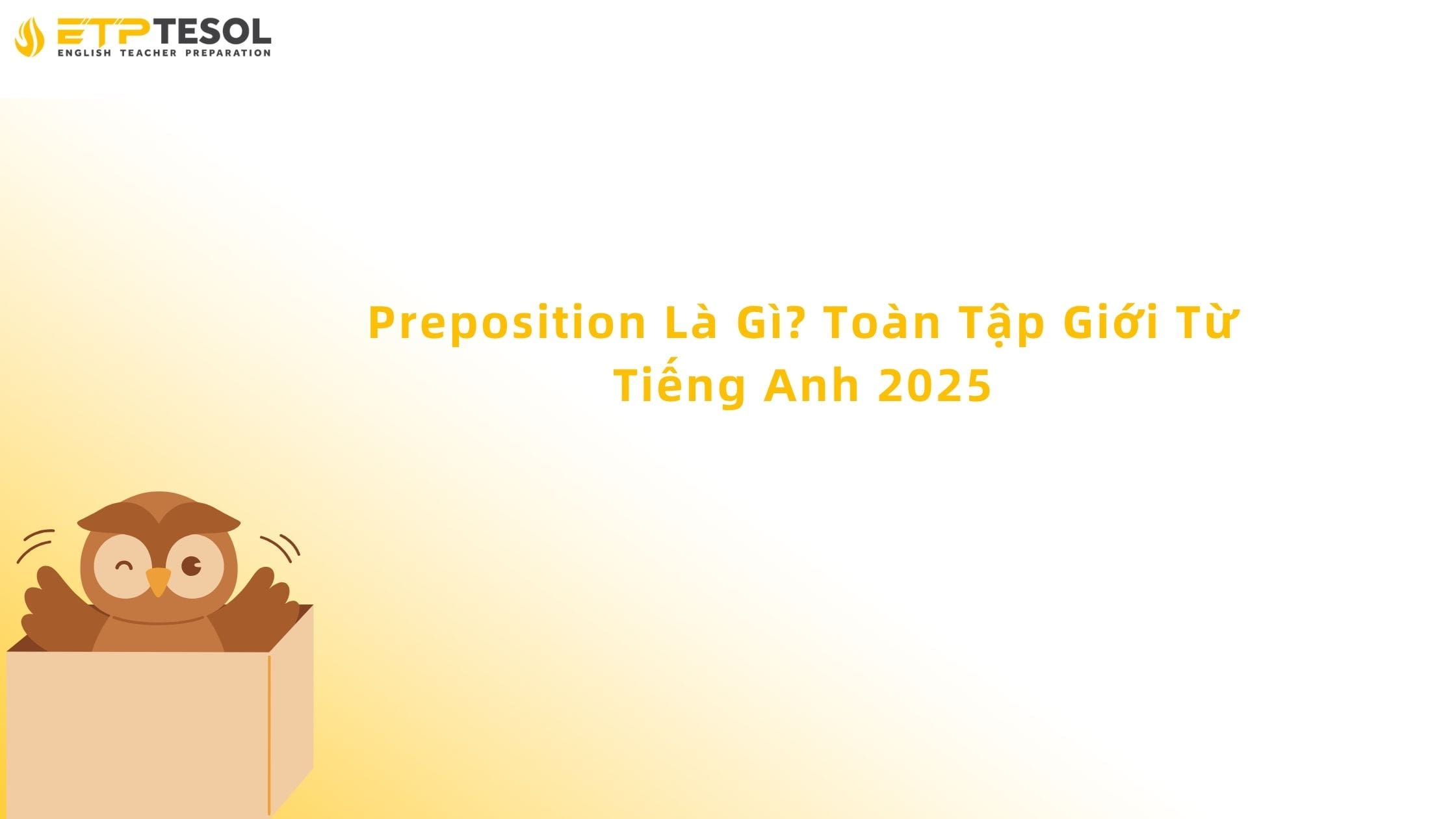 preposition là gì trong tiếng anh