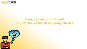 soạn giáo án như thế nào