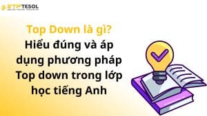 Top Down là gì? Hiểu đúng và áp dụng phương pháp Top down trong lớp học tiếng Anh