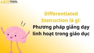 Differentiated Instruction là gì: Phương pháp giảng dạy linh hoạt trong giáo dục