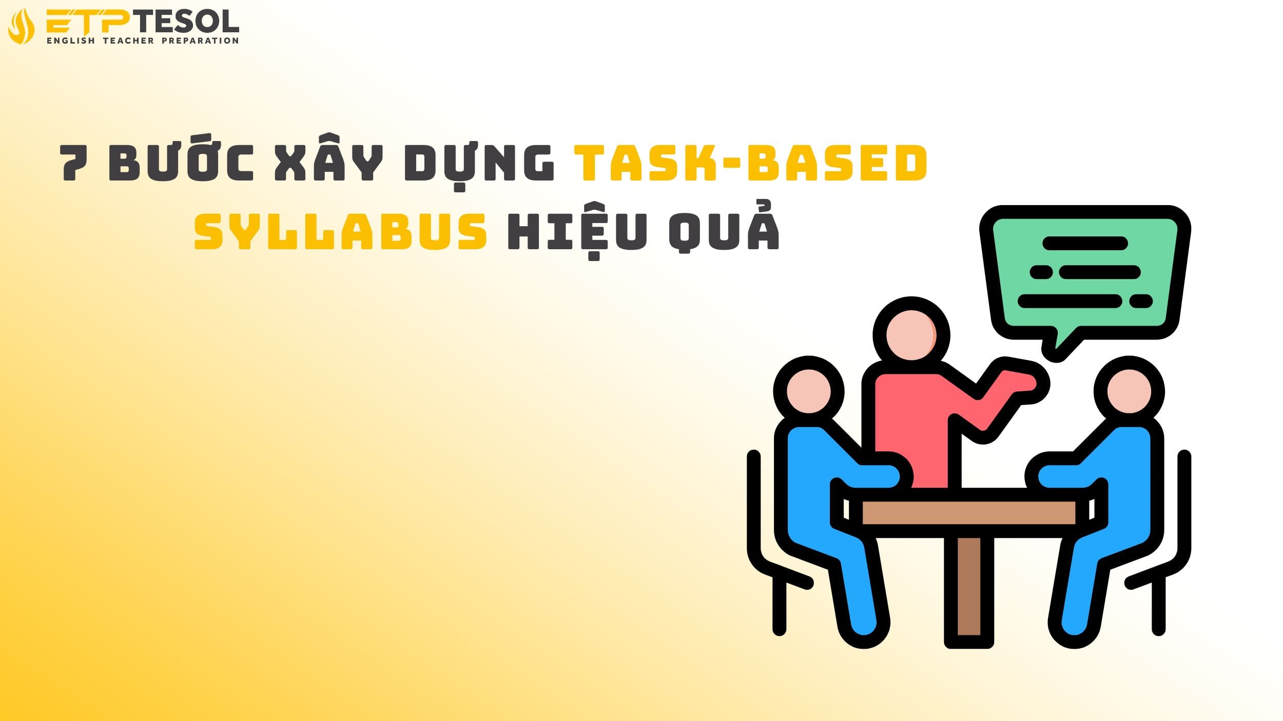 7 Bước Xây Dựng Task-Based Syllabus Hiệu Quả