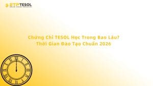 Chứng Chỉ TESOL Học Trong Bao Lâu? Thời Gian Đào Tạo Chuẩn 2026